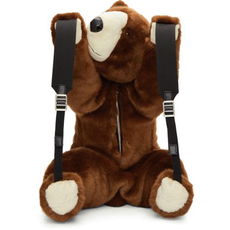 dolce gabbana teddy bear backpack|Dolce & Gabbana Teddy Bear Backpack in Brown for Men .